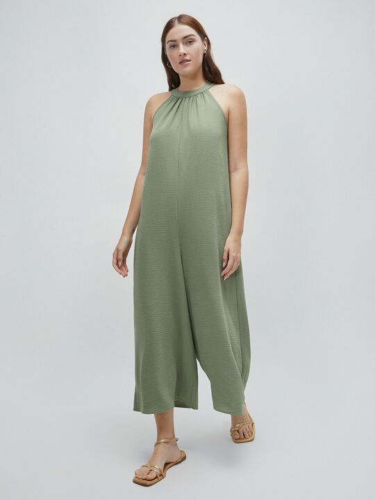 MONO HALTER OVERSIZE kaki medio image number null