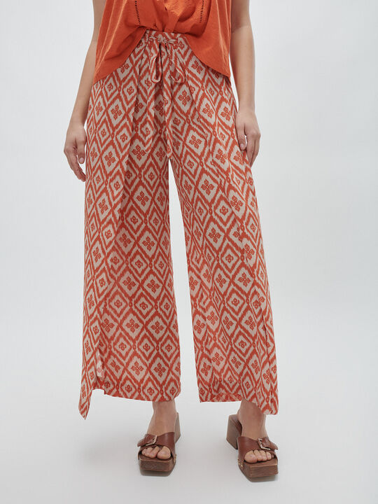 PANTALÓN PAREO LAZADA NARANJA QUEMADO image number null