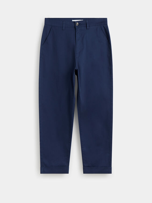 PANTALÓN CHINO ALGODÓN Azul Marino